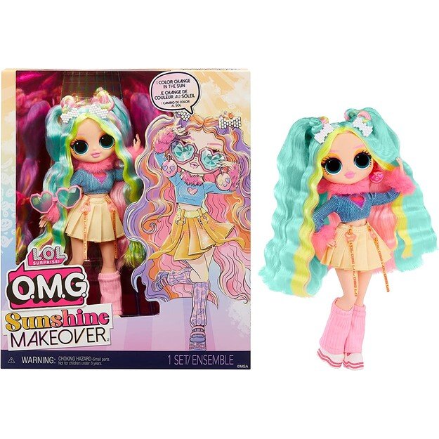 L.O.L. - OMG Sunshine Makeover Fashion Doll - Bubblegum