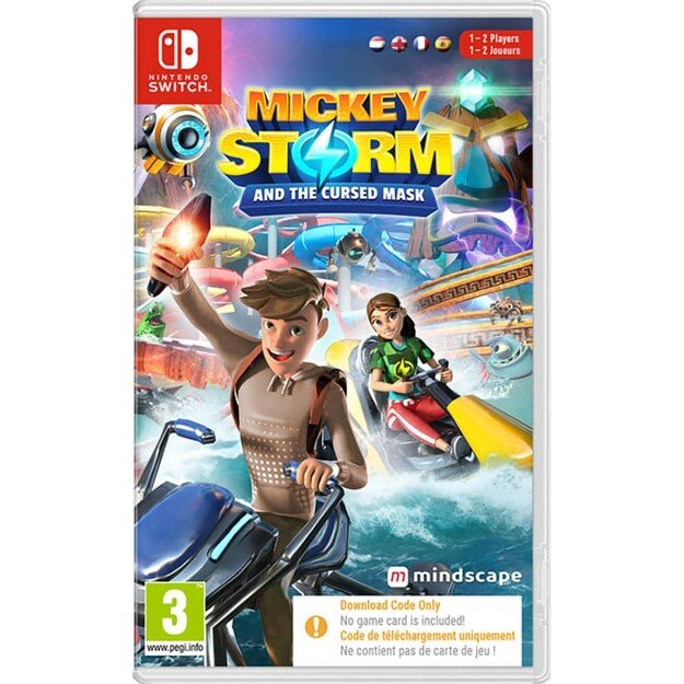 Mickey Storm and the Cursed Mask (Code in box)
      
        - Nintendo Switch