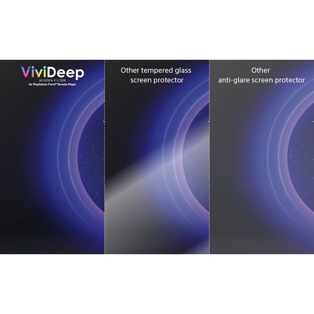 HORI - ViviDeep Screen Filter for PlayStation Portal Remote Player - Transparent 1