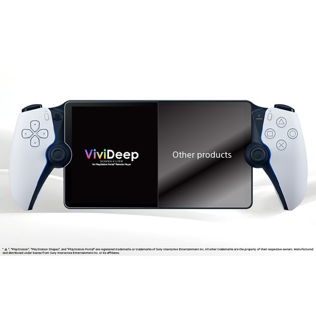 HORI - ViviDeep Screen Filter for PlayStation Portal Remote Player - Transparent 3