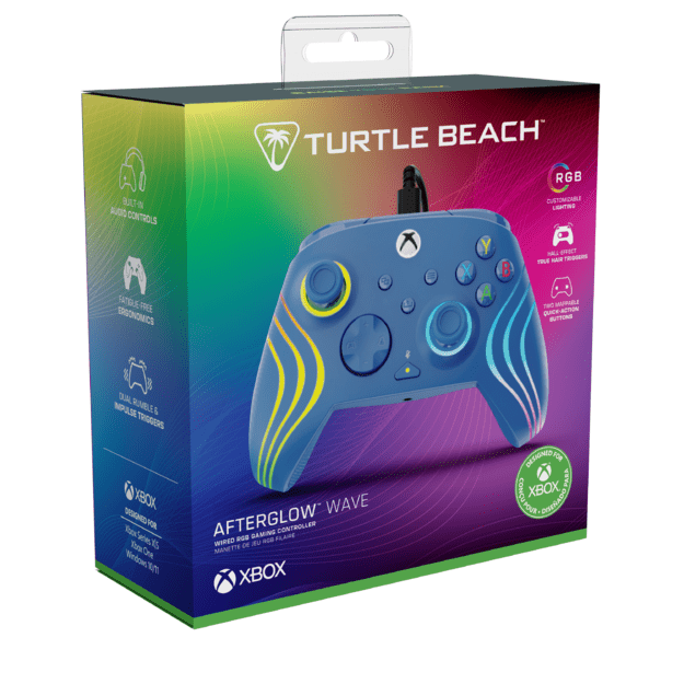 Turtle Beach Afterglow Wave Wired Controller - Blue 10