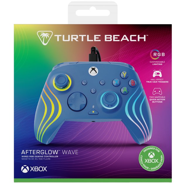 Turtle Beach Afterglow Wave Wired Controller - Blue 5