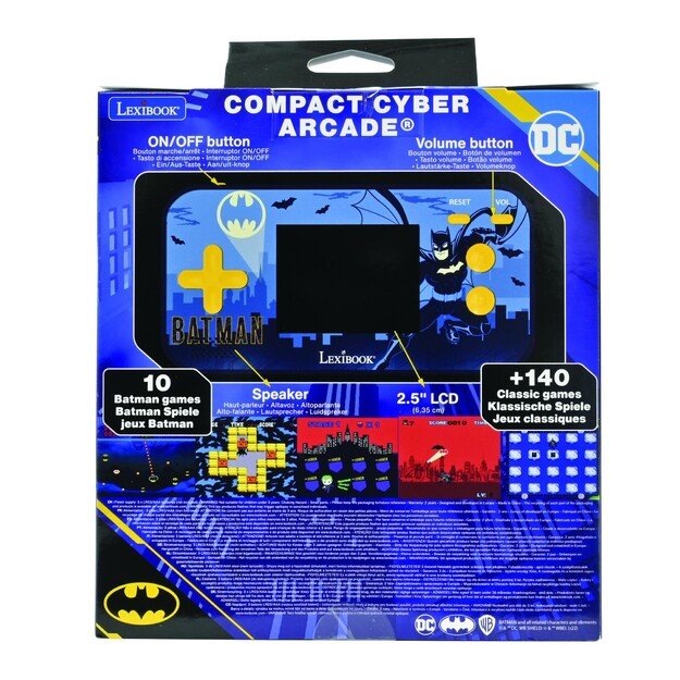 Lexibook - Compact Arcade® Pocket Batman Gaming Console (JL2367BAT) 9