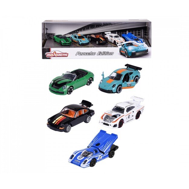 Majorette - Porsche Motorsport 5 pieces Giftpack (212053172Y06)