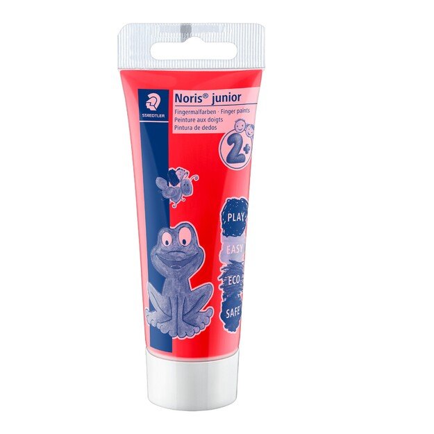 Staedtler - Noris Junior Finger paint, 75ml 6 pcs (+2 Years) (8816)