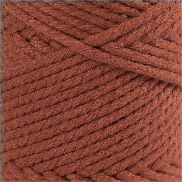 Craft Kit - Macramé rope - Burnt orange (977563)