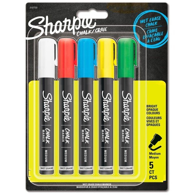 Sharpie - 5 Chalk Markers (2157733) 1