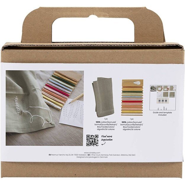 Mini Craft Kit - Embroidery - Napkin (977648)