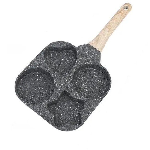 Keptuvės kiaušiniams, blynams ir blyneliams, dujinės indukcinės viryklės