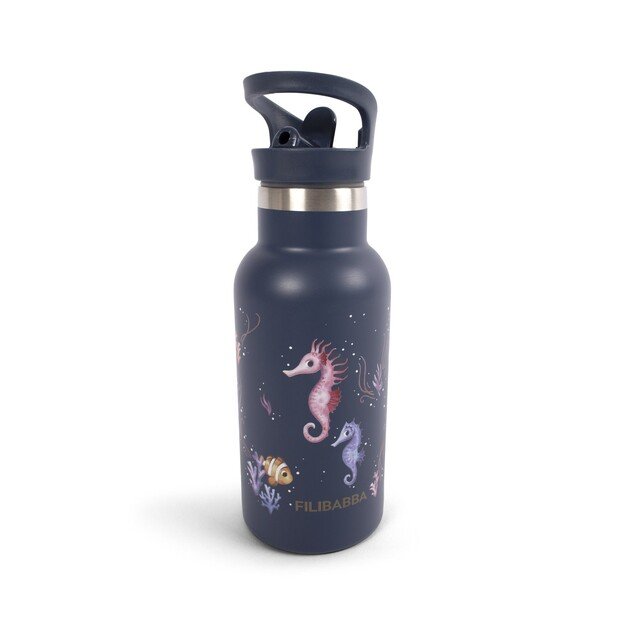 Filibabba - Stainless steel water bottle - Rainbow Reef - (FI-03206)