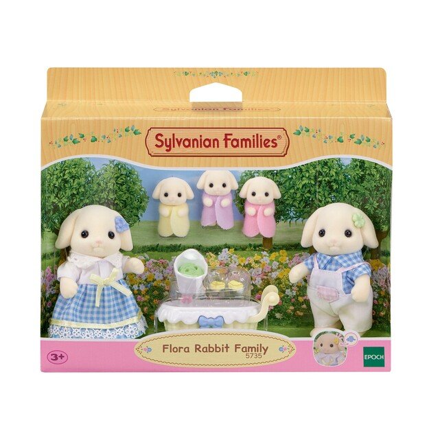 Sylvanian Families - Flora Rabbit Family (5735)