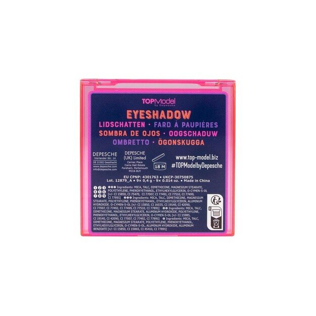 TOPModel - Eyeshadow NIGHT LIGHT 2 x Bundles 4