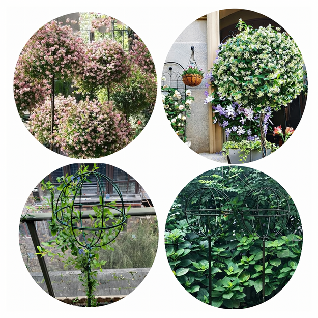 Dārza pergola, terase, metāla balsts vīteņaugiem, rožu ziediem, 50x10 cm, zaļš