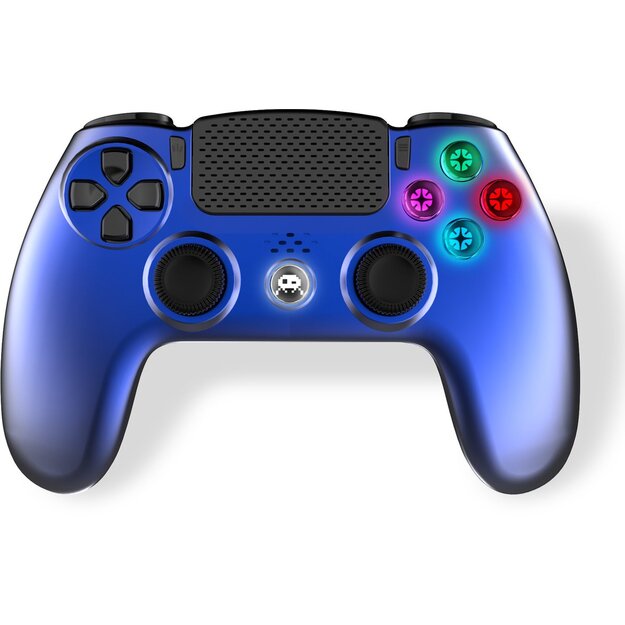 Freaks And Geeks - Wireless Controller 3,5 mm jack slot - PS4 (Metal Blue)