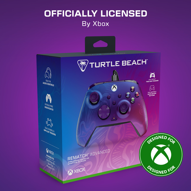 Turtle Beach - Rematch Advanced Wired - Purple Fade