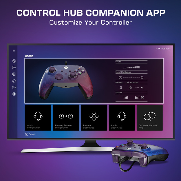 Turtle Beach - Rematch Advanced Wired - Purple Fade