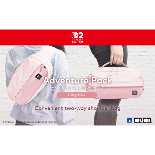 HORI - Adventure Pack - Cozy Pink - Switch 2