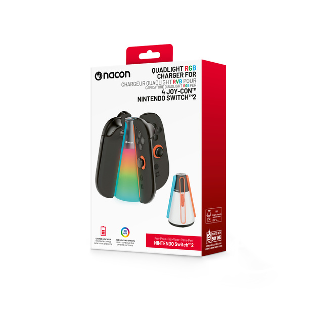 NACON - Quad Charger Switch 2 Joy-Con