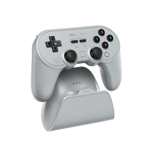 8Bitdo - Pro 3 Bluetooth Gamepad - Gray
