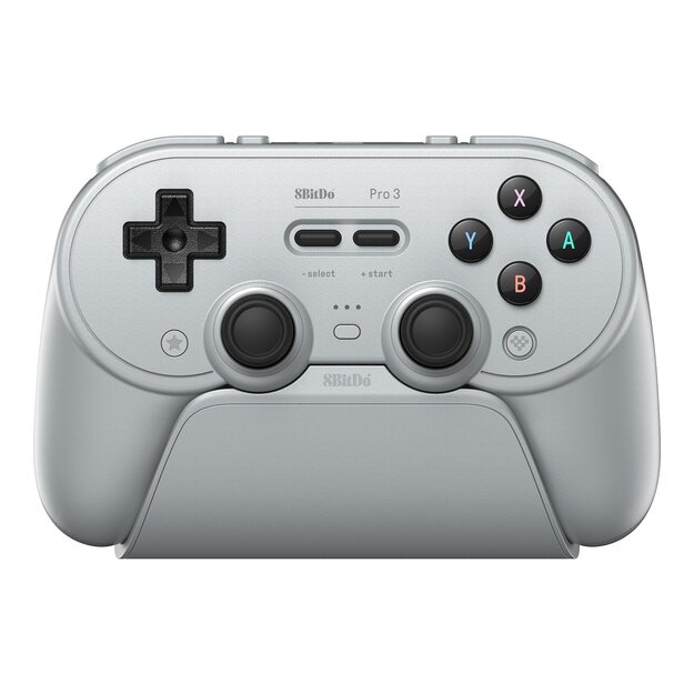 8Bitdo - Pro 3 Bluetooth Gamepad - Gray