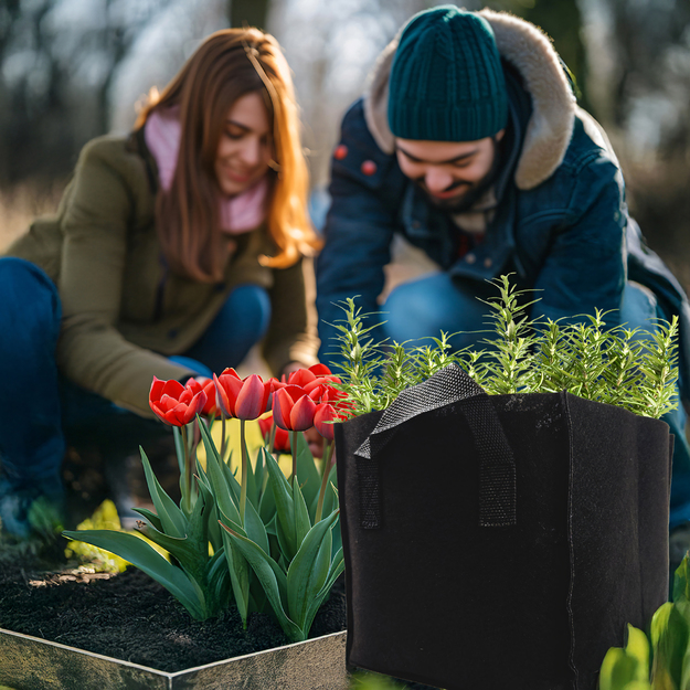 Pintas gėlių vazonų maišas daržovėms ir gėlėms sodinti, 11,5 l