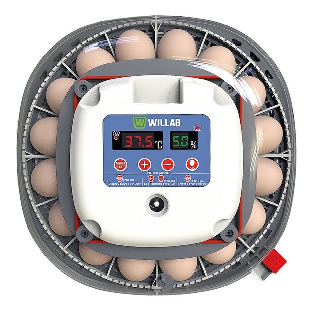 Willab - Egg incubator with room for 22 eggs - fully automated