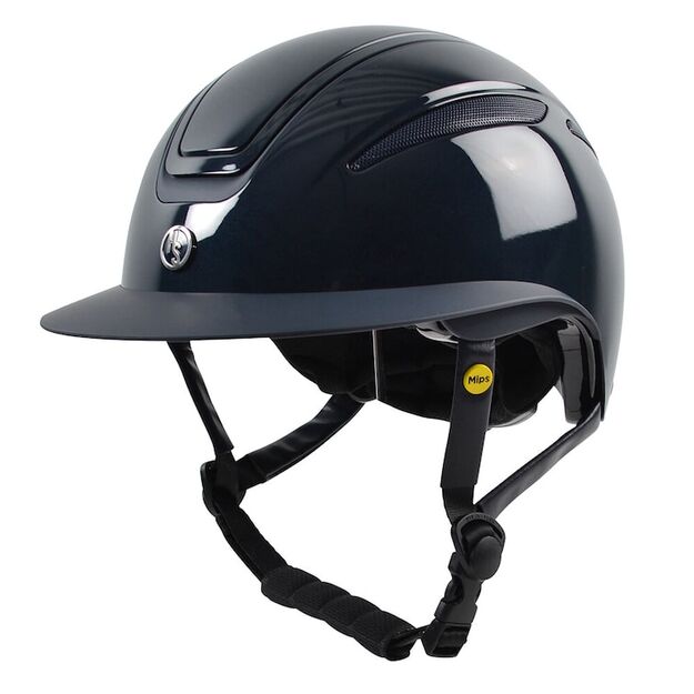 Hansbo Sport - Mips Skyblue glossy Riding helmet -S