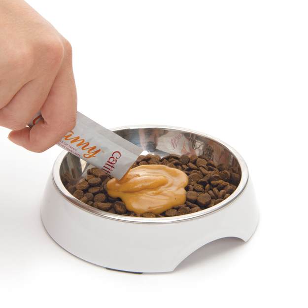 Catit - Creamy Premium Treat for Cats - Salmon with Prawns - 4x10g