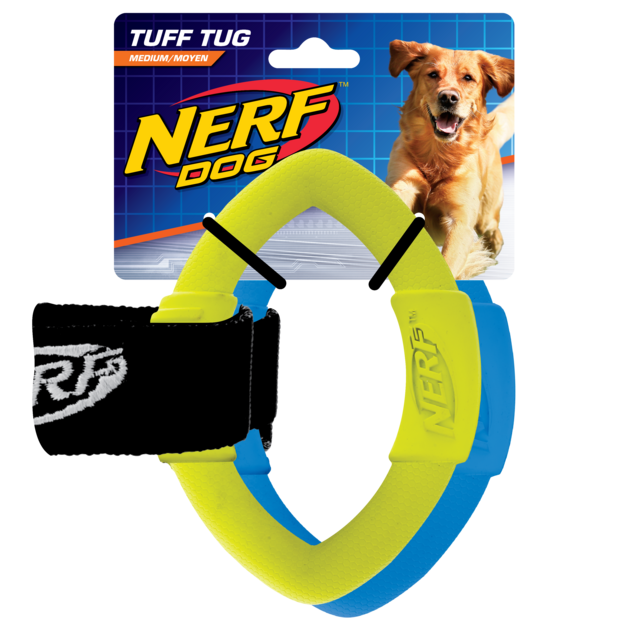 NERF - Nerf Dog 2-Ring Strap Tug - Medium - 33cm