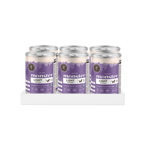 Monster Pet Food - Dog Adult Light / Sterilized Can - 400 g