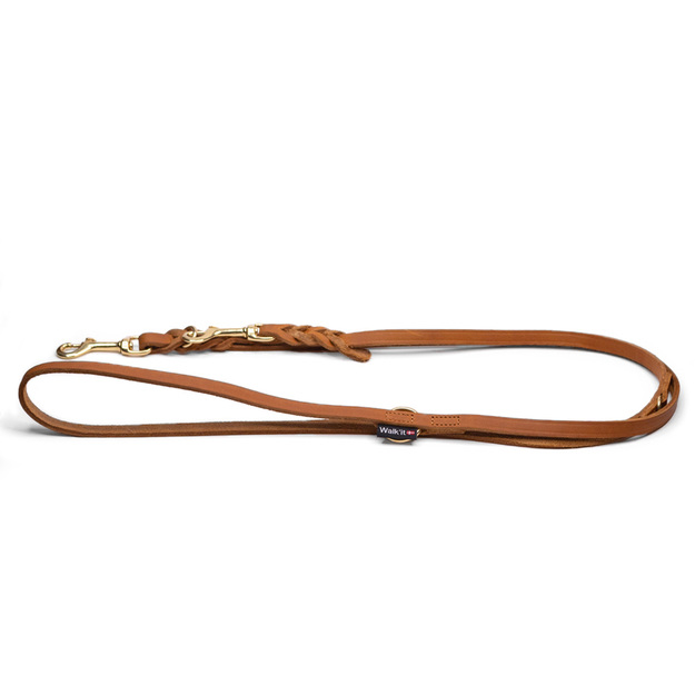 WalkFit - Tracking Leash - Cognac - S