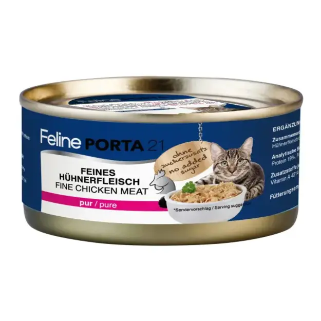 Porta21 - Feline Chicken Pure - 156 g