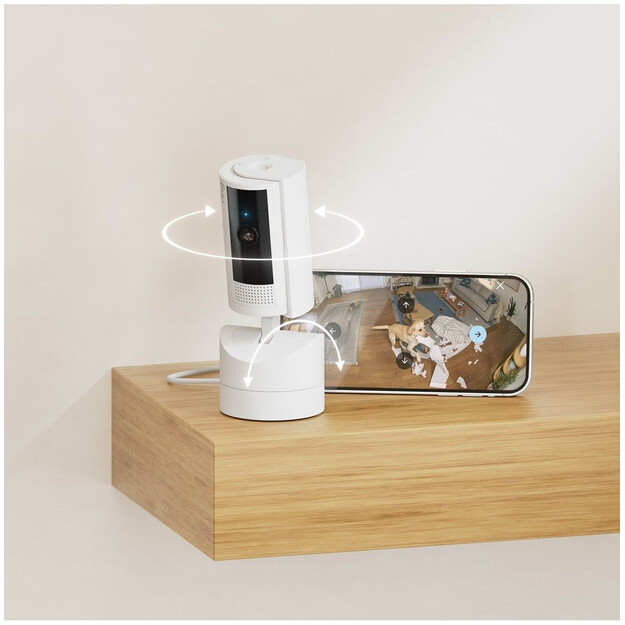 Ring - Pan-Tilt Indoor Cam, White