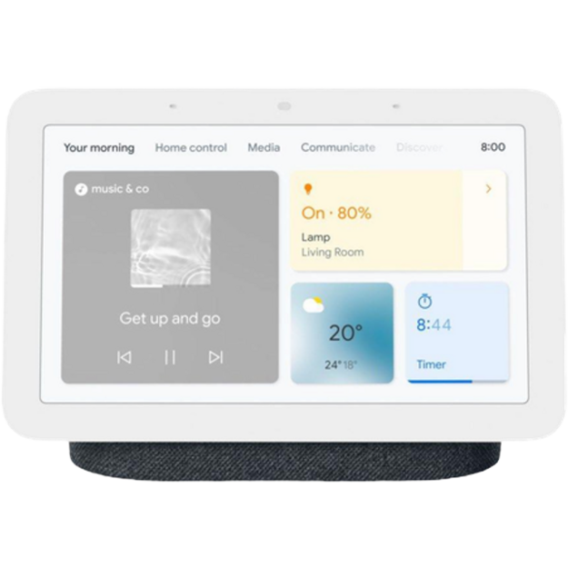 Google - Nest Hub Smart Display 2nd Generation Black