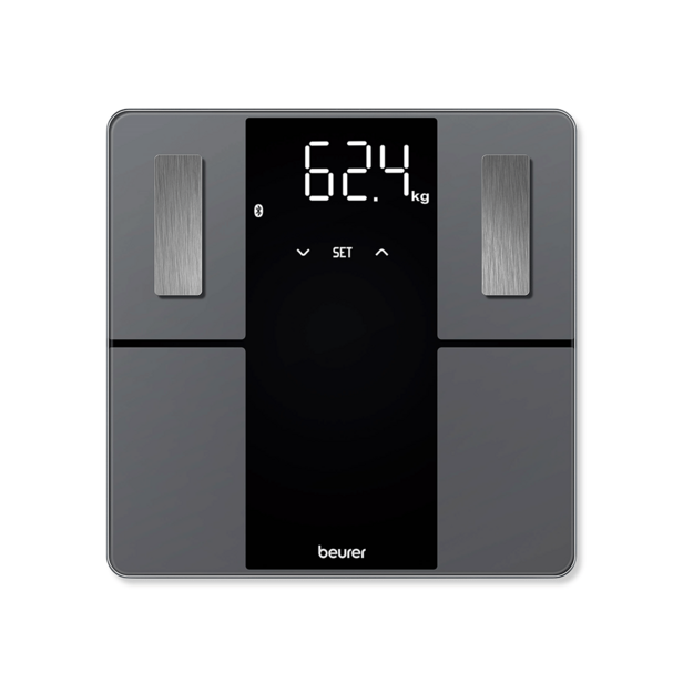 Beurer - BF 500 Super Black Edition Diagnostic Bathroom Scale - 5 Years Warranty