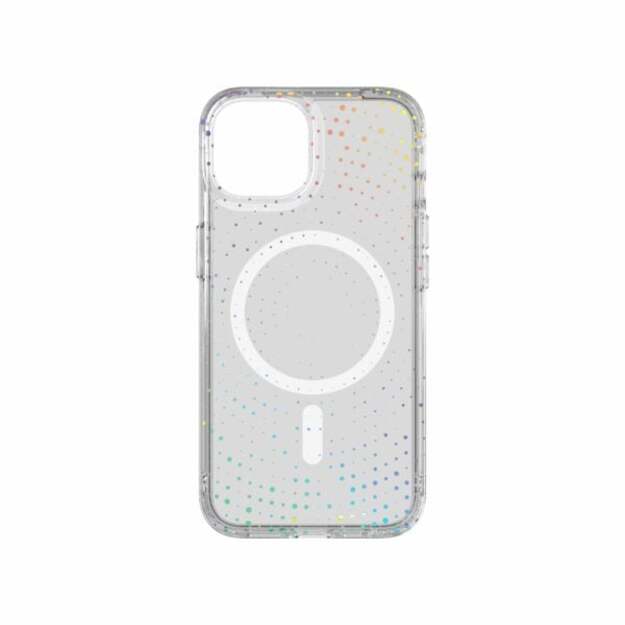 Tech21 - Evo Sparkle MagSafe - iPhone 13/14/15 - Clear