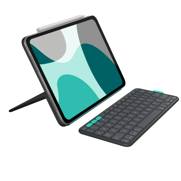 Logitech - Flip Folio  for iPad Pro & Air 11'' - Graphite - Nordic