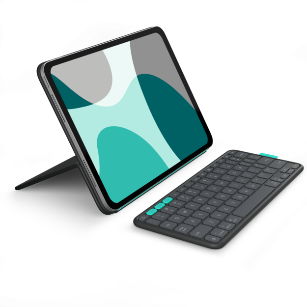 Logitech - Flip Folio  for iPad Pro & Air 11'' - Graphite - Nordic
