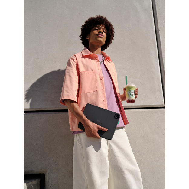 Logitech - Flip Folio  for iPad Pro & Air 11'' - Graphite - Nordic