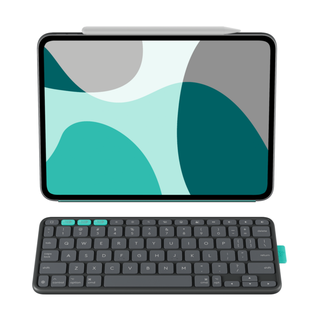 Logitech - Flip Folio  for iPad Pro & Air 11'' - Graphite - Nordic