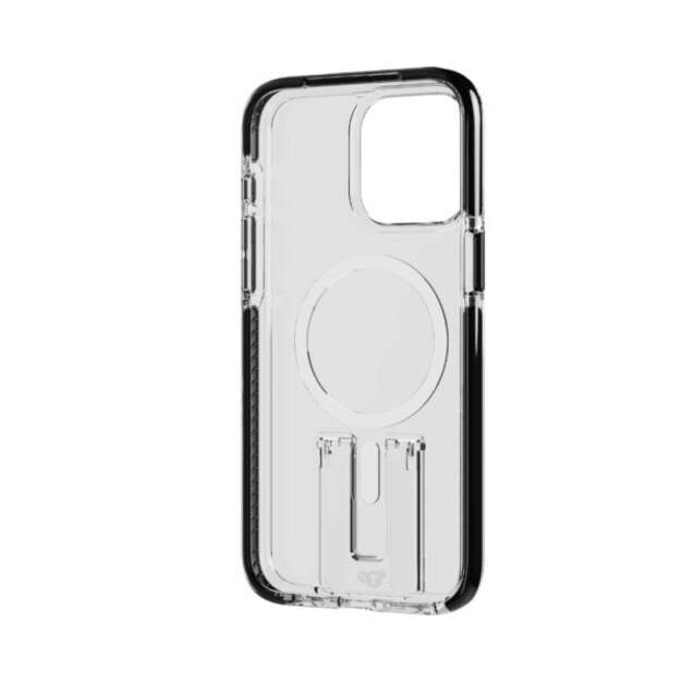 Tech21 - Evo Kick MagSafe iPhone 15 Pro Max Clear Black