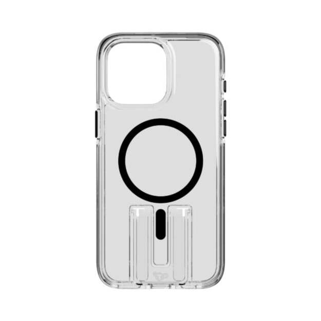 Tech21 - Evo Kick MagSafe iPhone 15 Pro Max Clear Black
