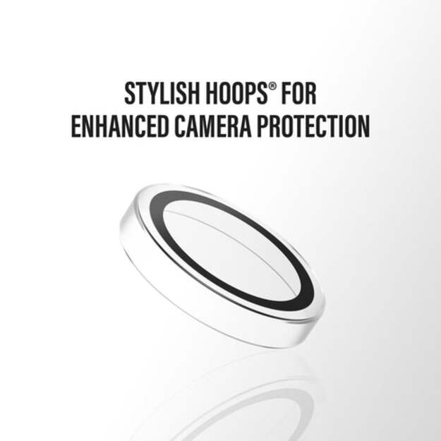 PanzerGlass - Hoops Transparent Camera Lens Protector iPhone 17 Pro - iPhone 17 Pro Max - iPhone 16 Pro - 16 Pro Max - Transparent
