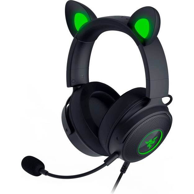 Razer Kraken Kitty V2 Pro – Gaming Headset with Interchangeable RGB Ears