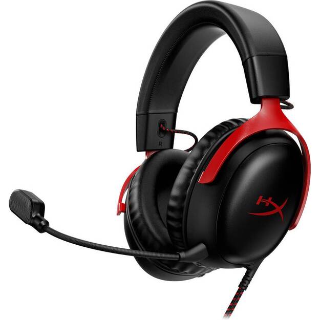 HyperX - Cloud III Wired Black/Red