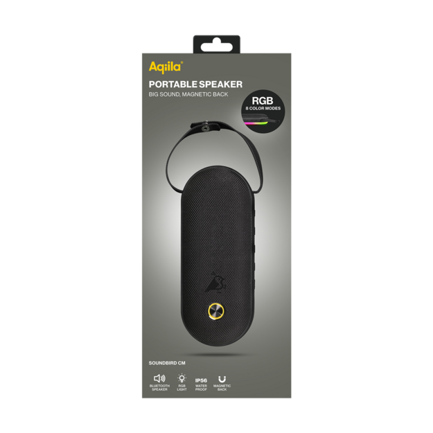 Aqiila - Soundbird CM - Portable speaker with magnetic back