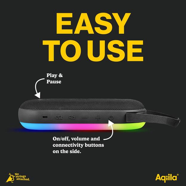 Aqiila - Soundbird CM - Portable speaker with magnetic back