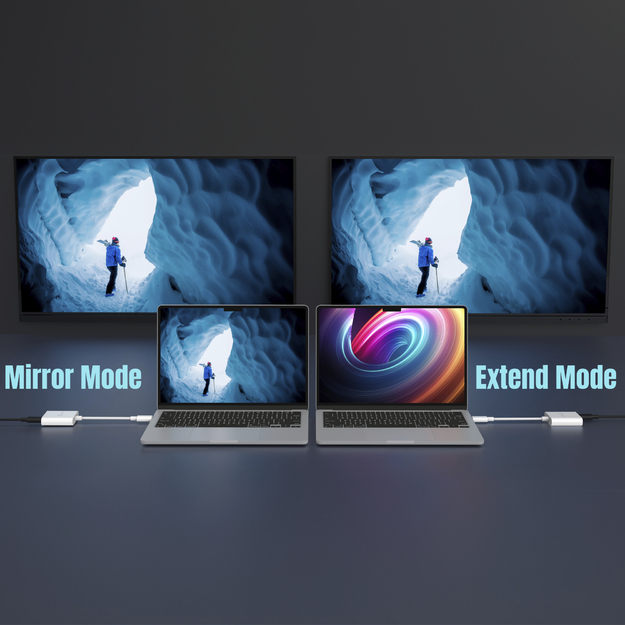 J5create - USB-C To Dual USB-C With Video Or Power Delivery