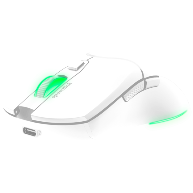 Speedlink - VELOX Rechargeable RGB Wireless Gaming Mouse - White