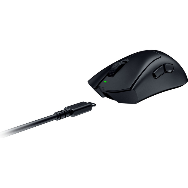 Razer - Deathadder V3 Hyperspeed Gaming Mouse - Black